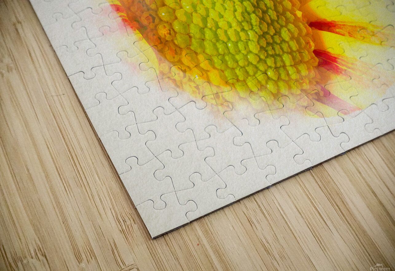 Big Kiss White Flame in watercolor Youri Mahieu Puzzle