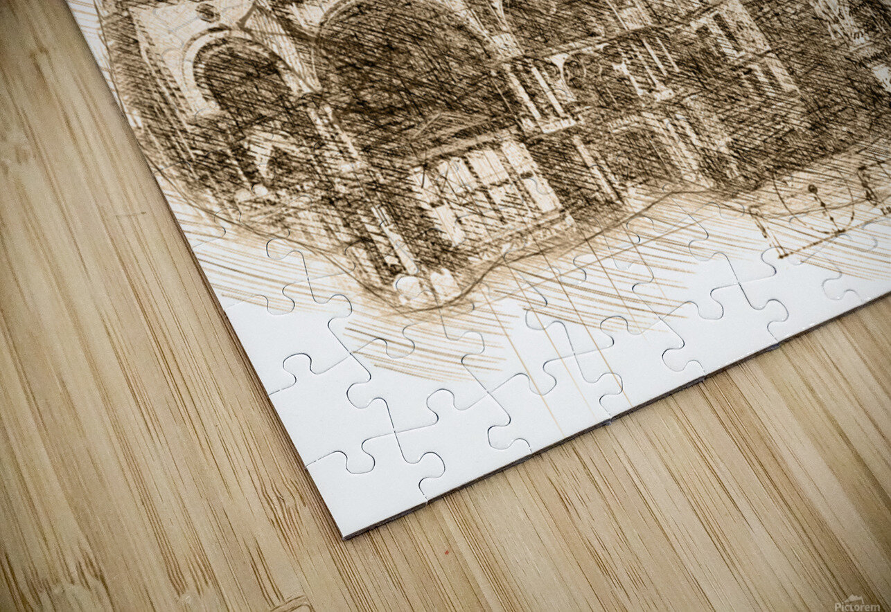 Architectural Drawings St Marc s Venice Bob Tamburello Puzzle