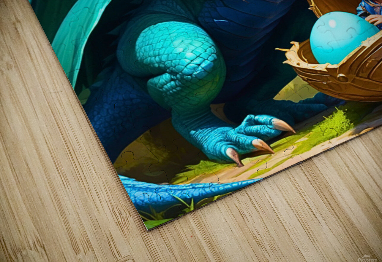 Twin Dragons Artful Treasures Puzzle