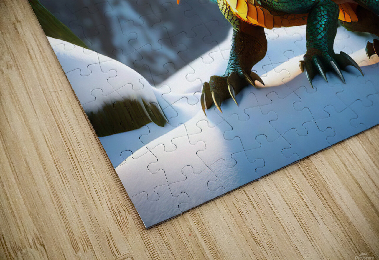 WINTER FOREST DRAGON   IMG 3071 BIG NikaLim Puzzle