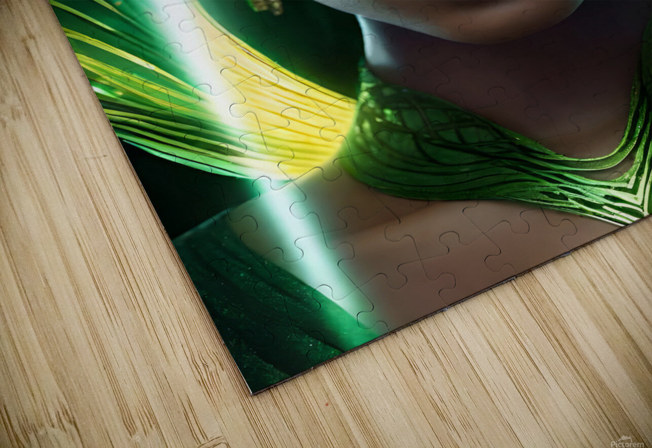 GREEN EYES WOMAN PORTRAIT   IMG 9255 NikaLim Puzzle