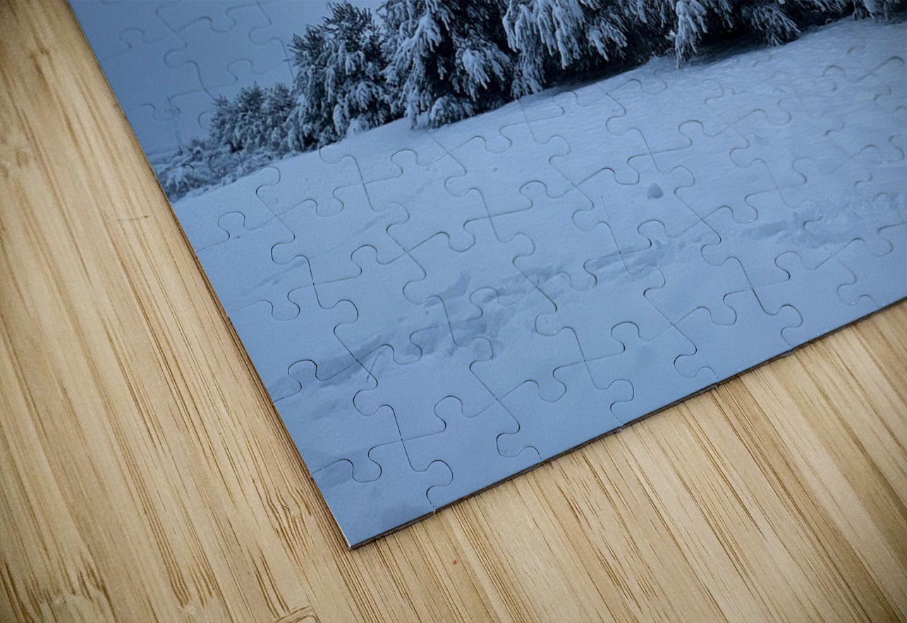 Snowy Trees Sheela Balcome Puzzle