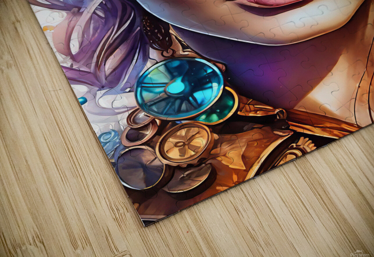 STEAMPUNK WOMAN PORTRAIT    IMG 1810 NikaLim Puzzle