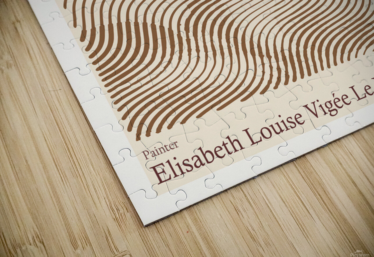 Portrait Of Elzbiety Aleksiejewnej Zony Cara Aleksandra I – Elisabeth Louise Vigee Le Brun 1779-1826 The Hypnotized Art Puzzle