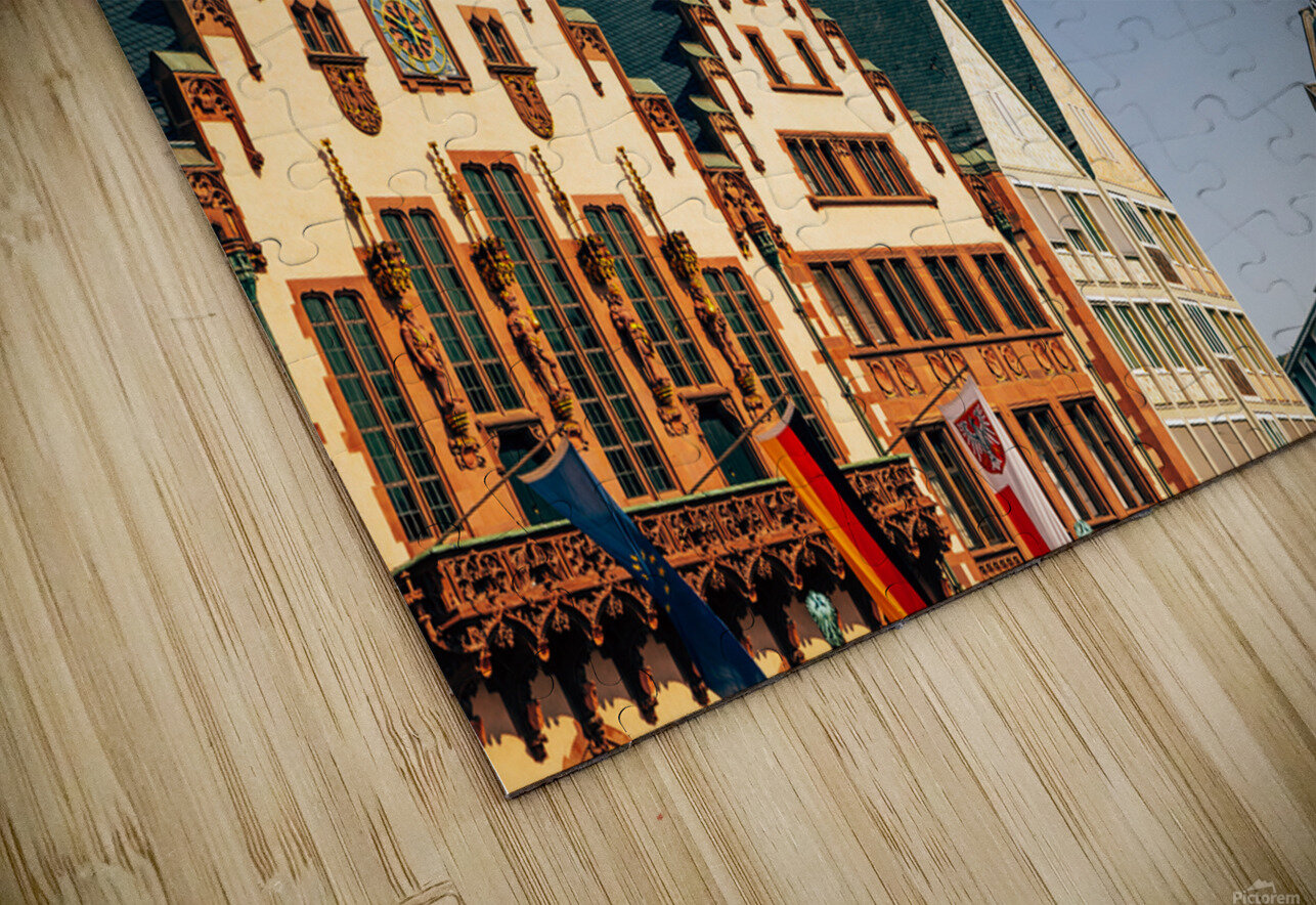 Frankfurt Romerberg old town sanga Puzzle