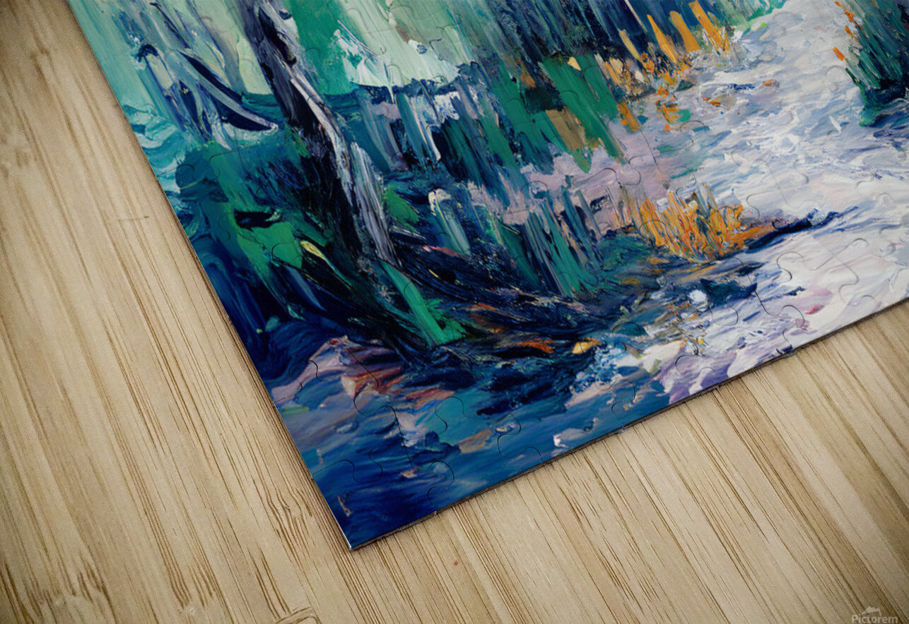 Forest Journey Judaica Canvas Puzzle