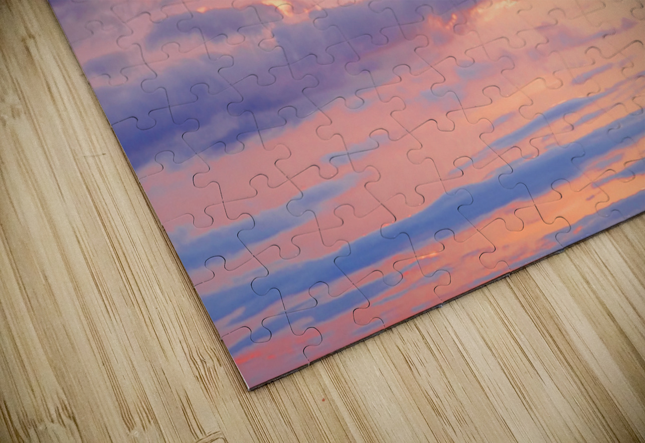 Gold and Purple Sunset Gill Billington Puzzle