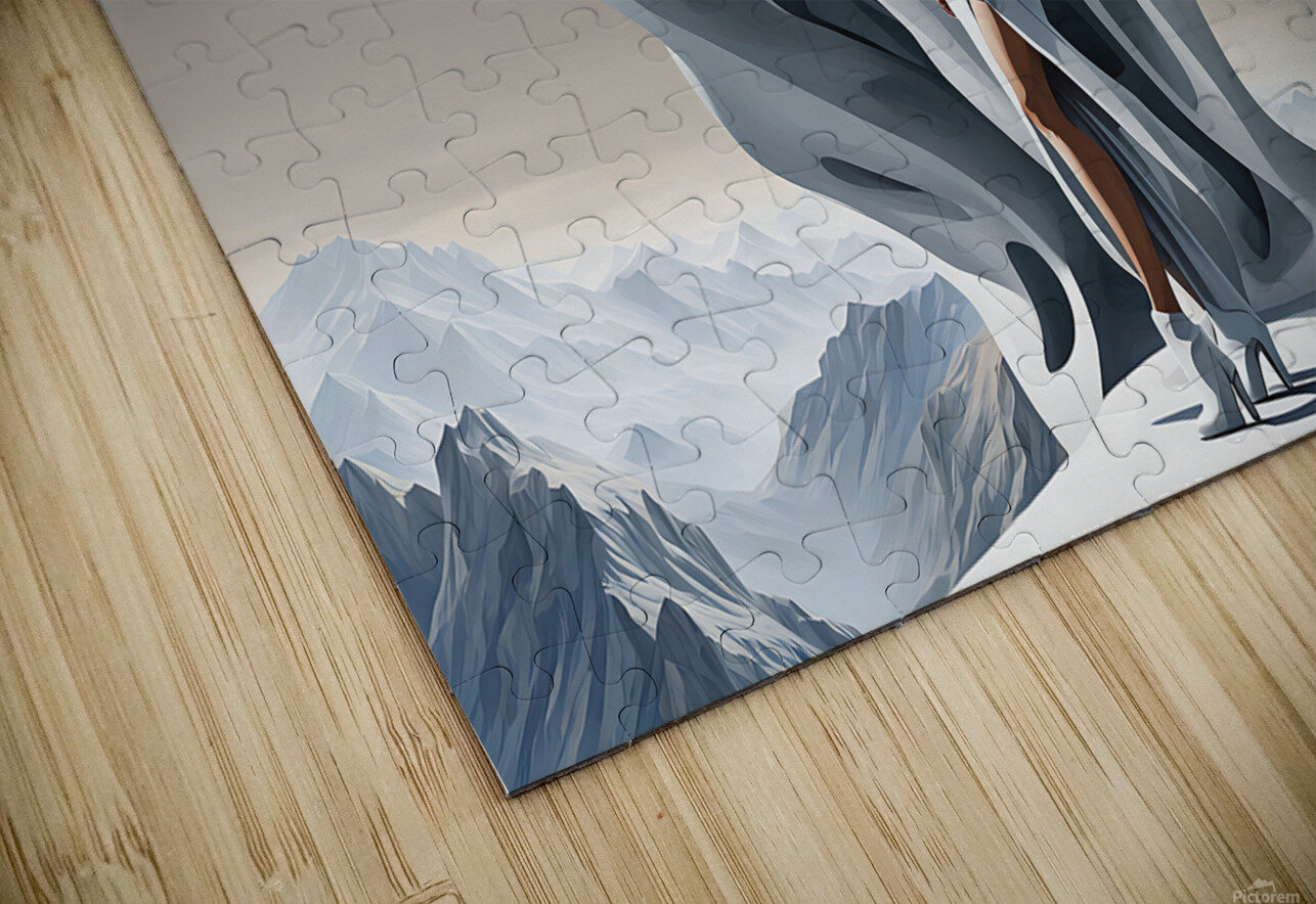 I AM THE QUEEN OF ART ARCHITECTURE Elina Plankeja Digital Art Puzzle