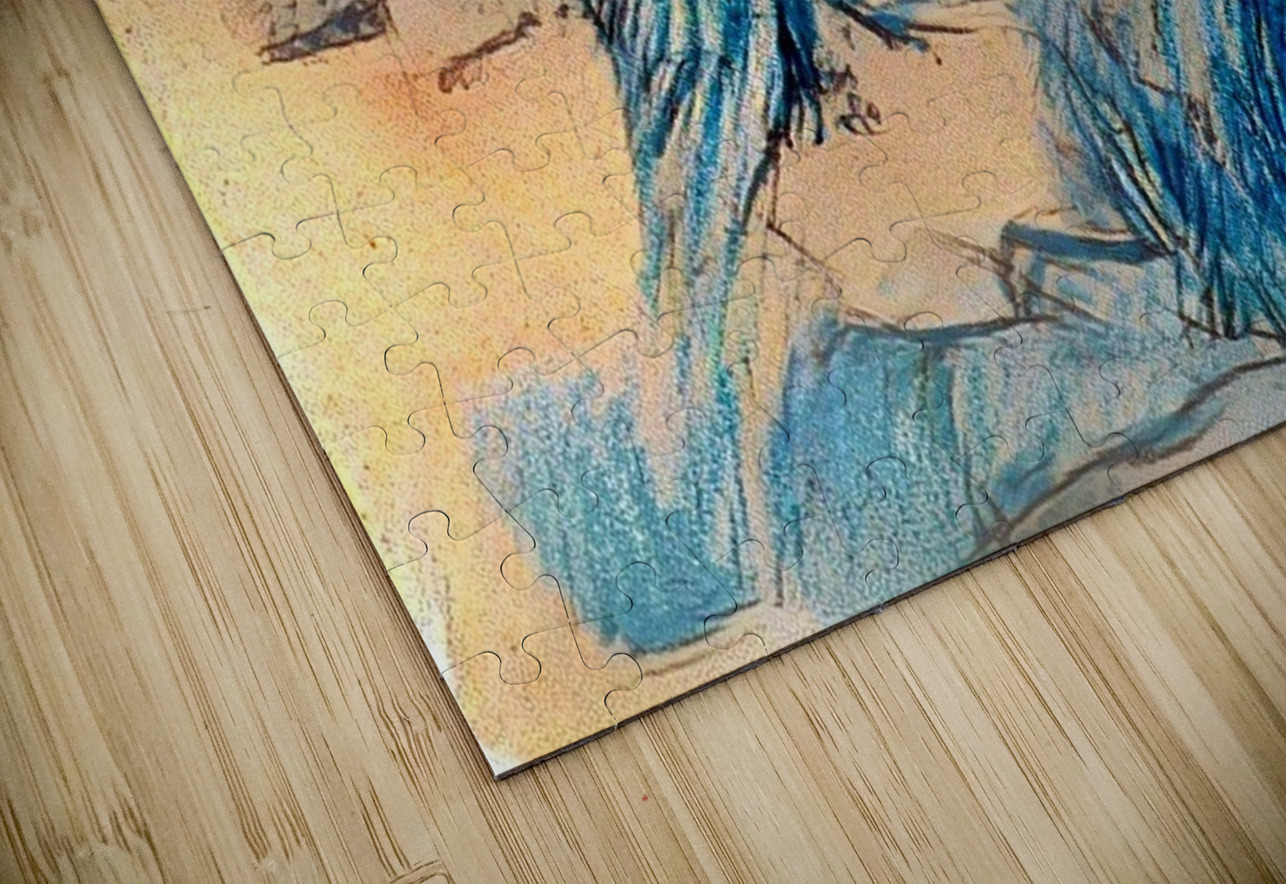 Blue Sketch Luciano Puzzle