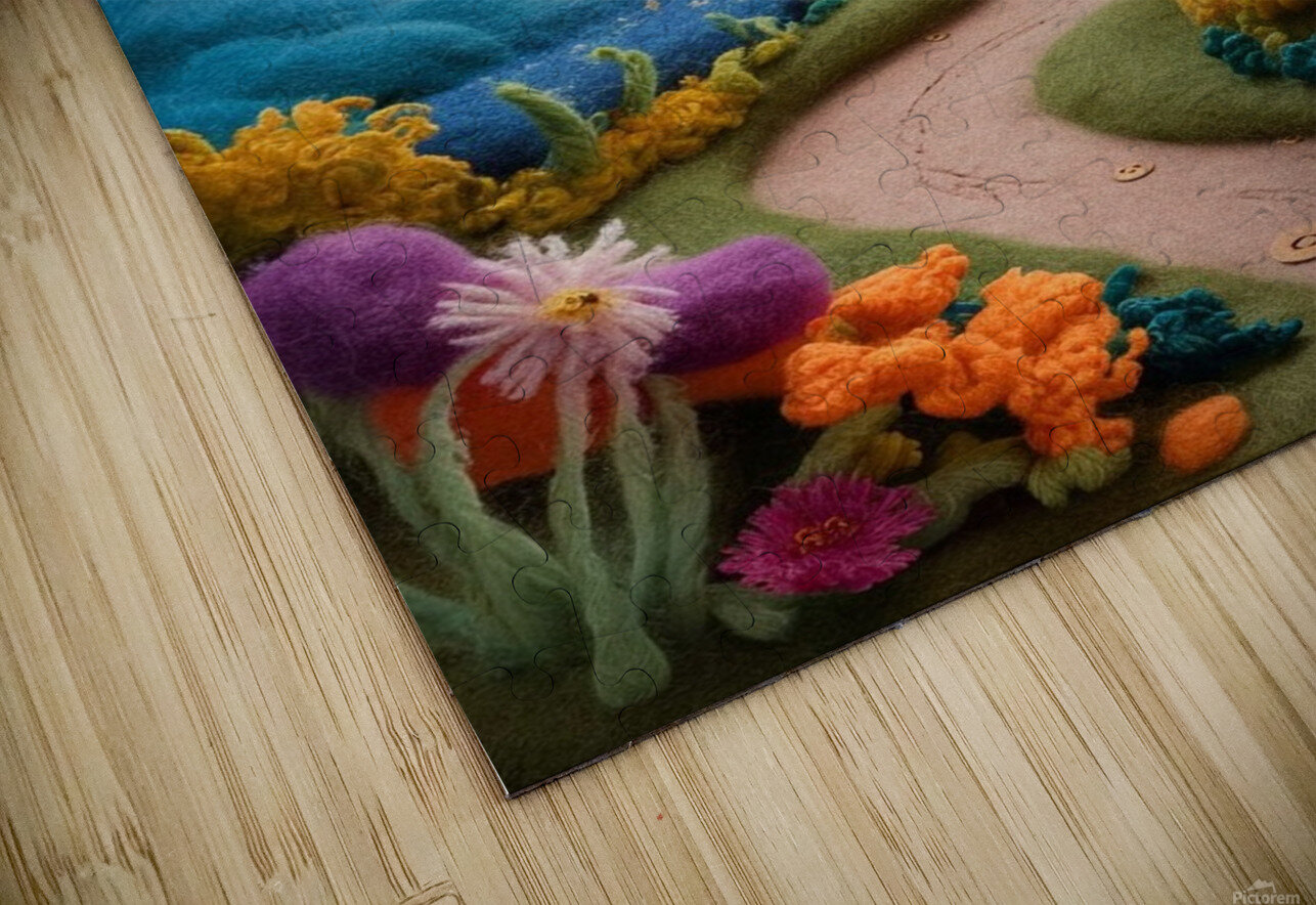 a captivating and whimsical conceptual art piece KH ALSAWY Puzzle