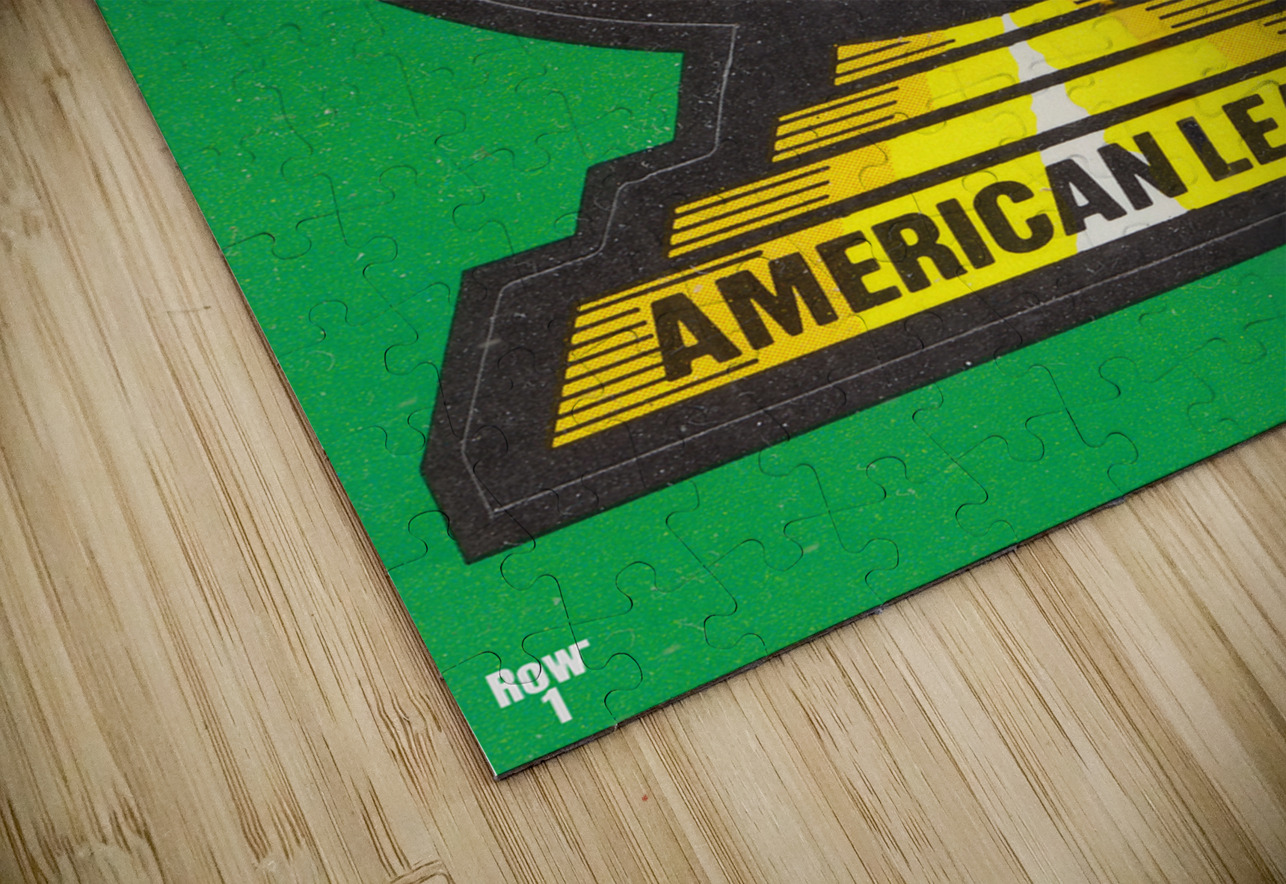 1988 Boston Red Sox Fleer Decal Art Row One Brand Puzzle