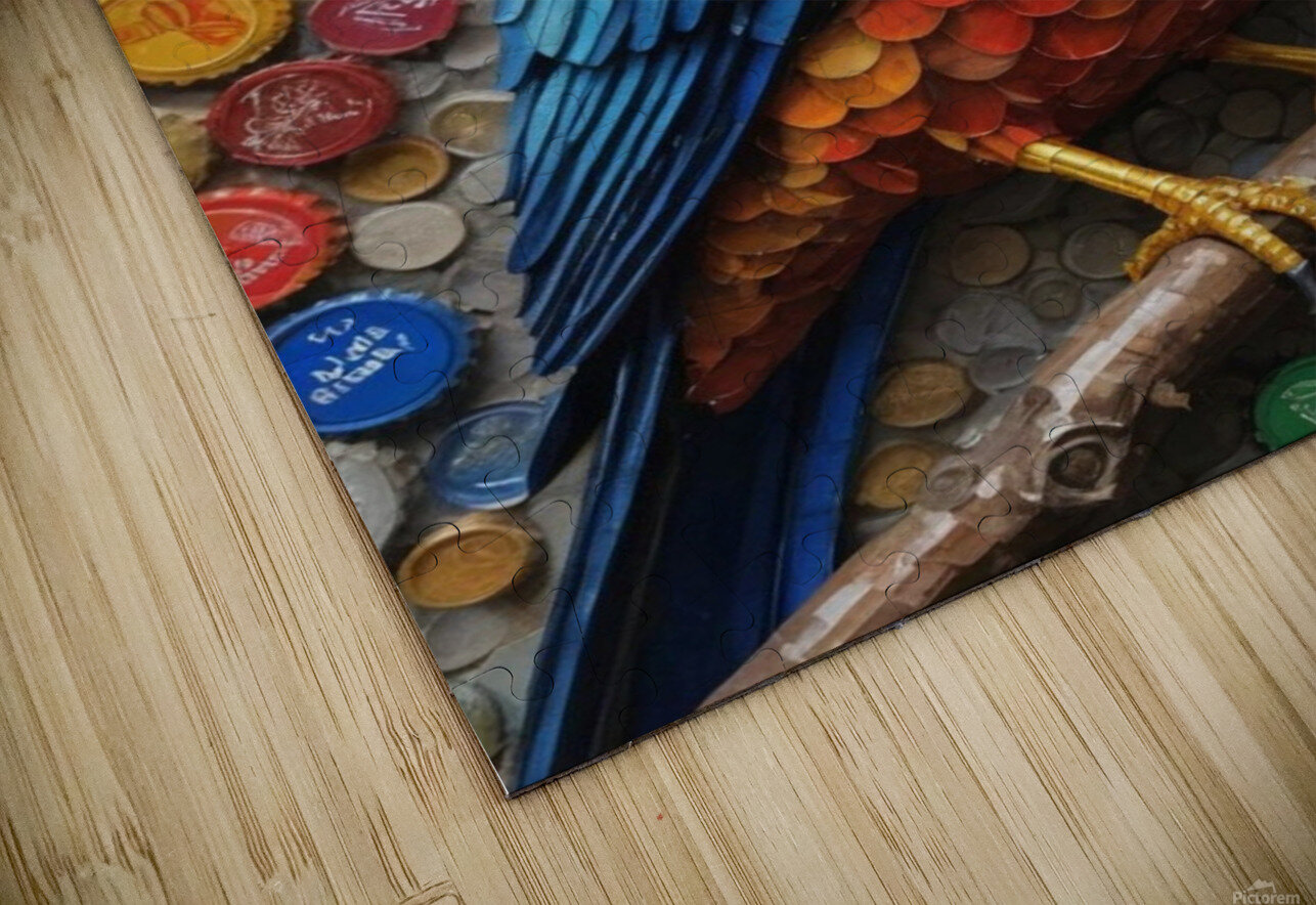 Majestic Bottle Cap Bird Gossy s Puzzle