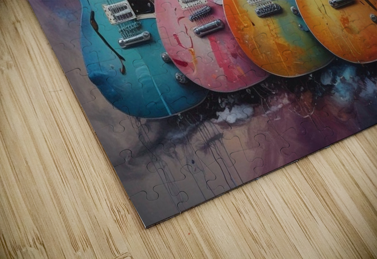 Rainbow Guitars 9 Esmonbijouart Puzzle