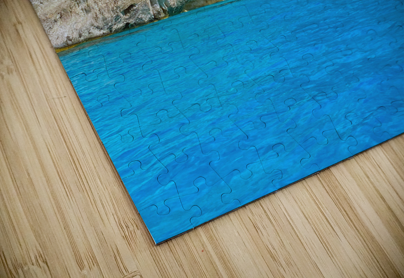 Blue Caves Elaties Greece One Simple Gallery Puzzle