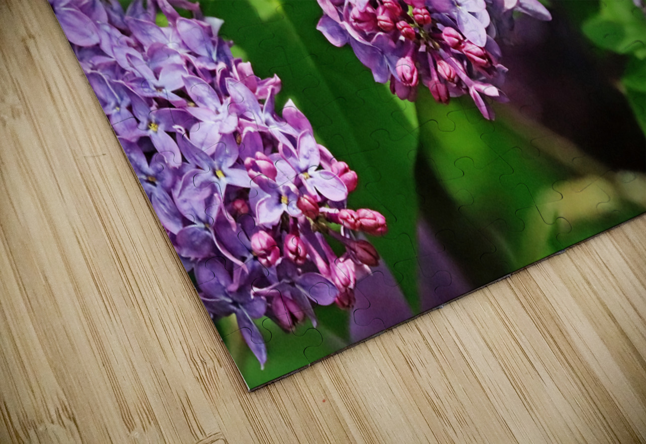 Red Admiral And Lilacs III Deb Oppermann Puzzle