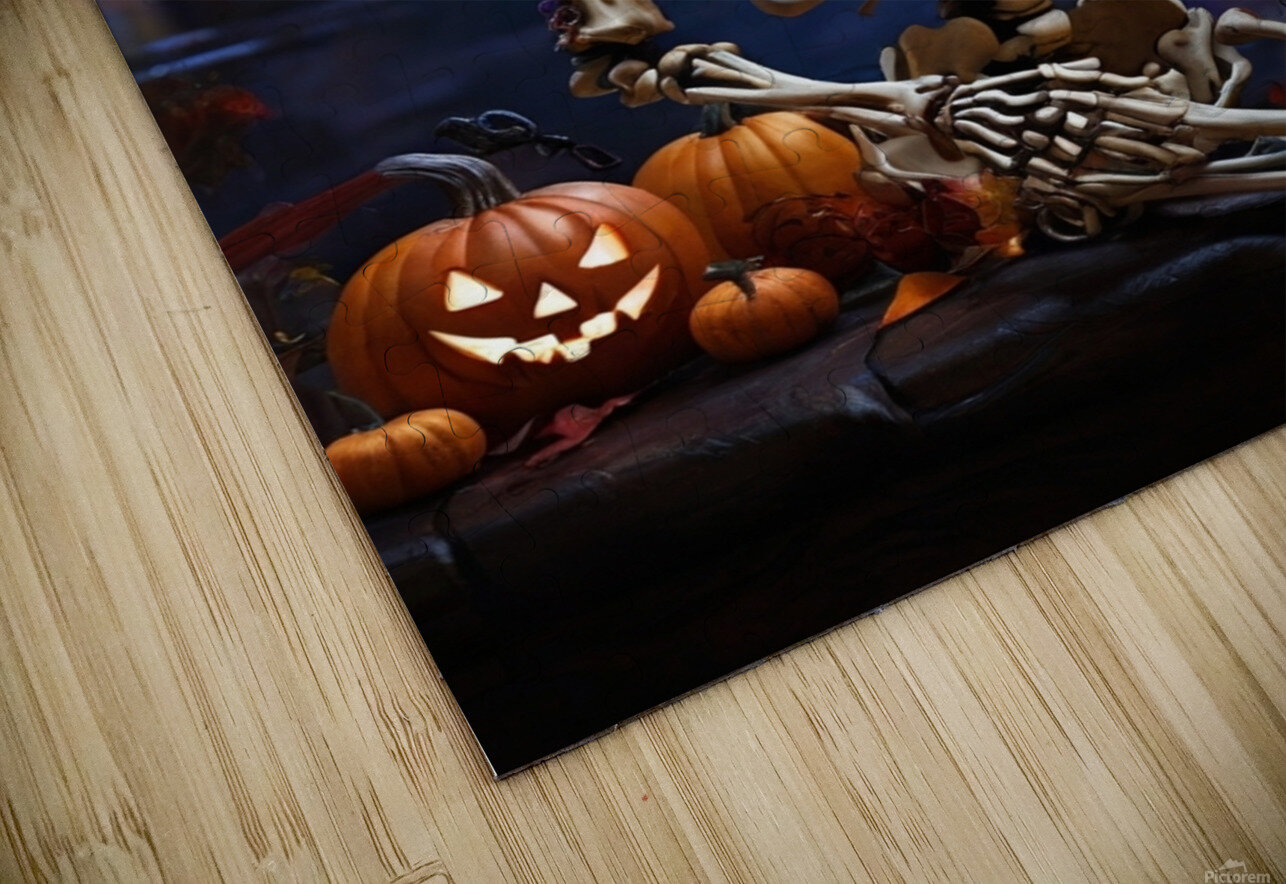 Default A jubilantly festive skeleton adorned in  1716758991.4803 GHANM ALYOUSEF Puzzle