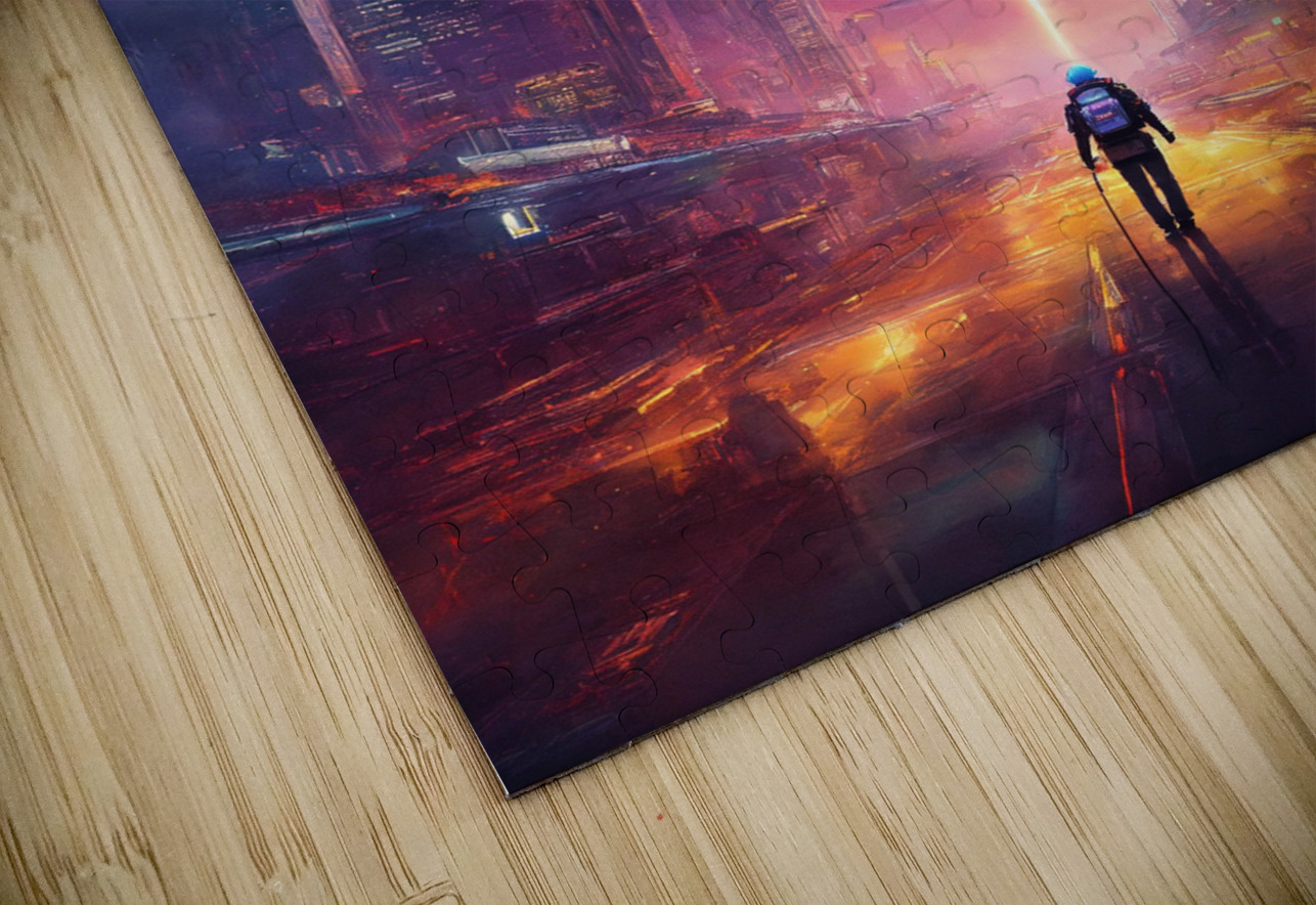 Distant Future One Simple Gallery Puzzle