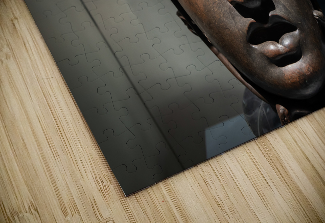 Head of Medusa by sculptor Antonio Canova 1799 bronze and cop Paolo Modena Puzzle