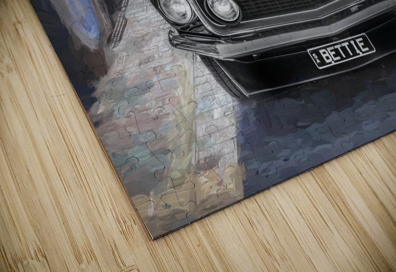 1969 Ford Mustang Fastback Mach 1 X 8 Rich Franco Puzzle