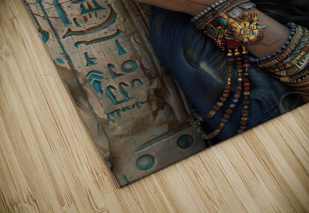 a painting with watercolors soft pastels and wo b ASAR STUDIOS Puzzle