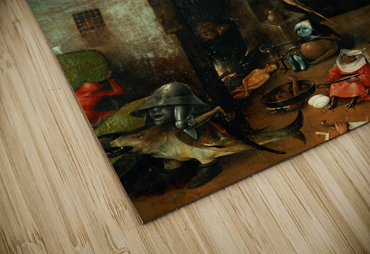 Hieronymus Bosch 1450 1516 The last judgment detail central panel 2 TOPARTGALLERY Puzzle