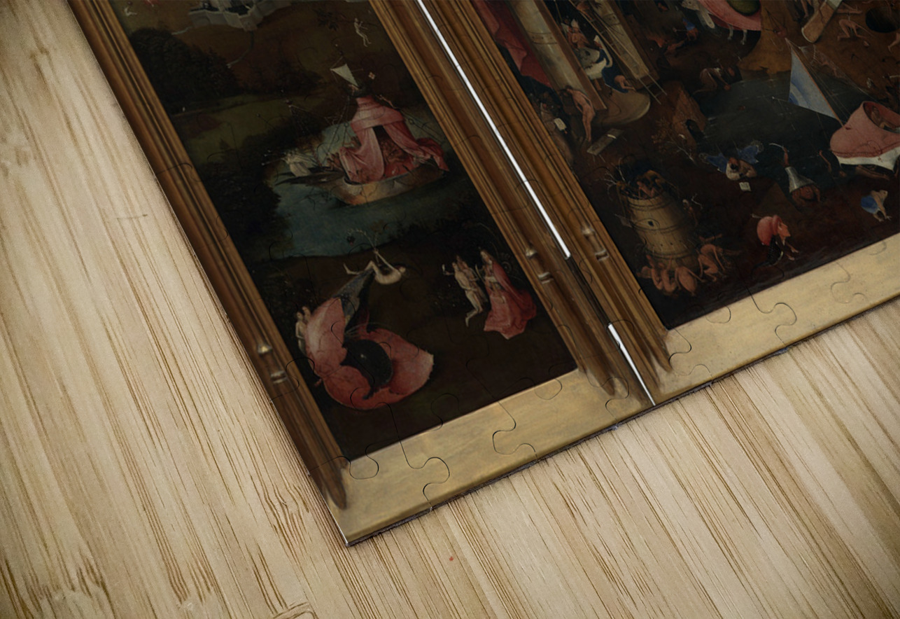 Hieronymus Bosch 1450 1516 The Last Judgment 1486 triptych TOPARTGALLERY Puzzle