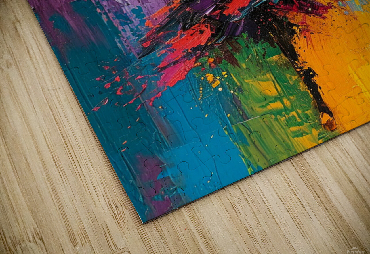 Dancing Colors Digiart Puzzle