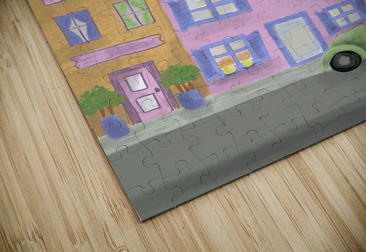 Coccinelle verte  KaRay Illustrations Puzzle