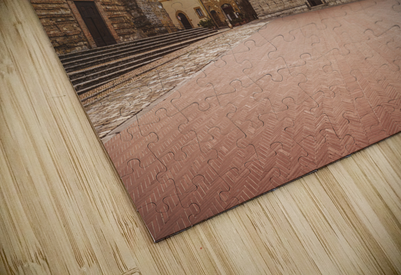 Piazza Grande and Palazzo Comunale of Montepulciano. Tuscany Stefano Orazzini Puzzle