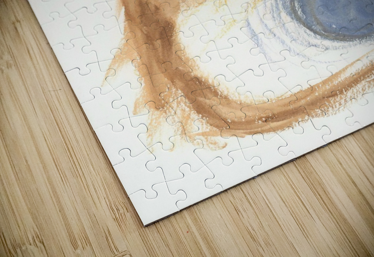 Fall Tree Blue Sun Greg Boatright Art Puzzle