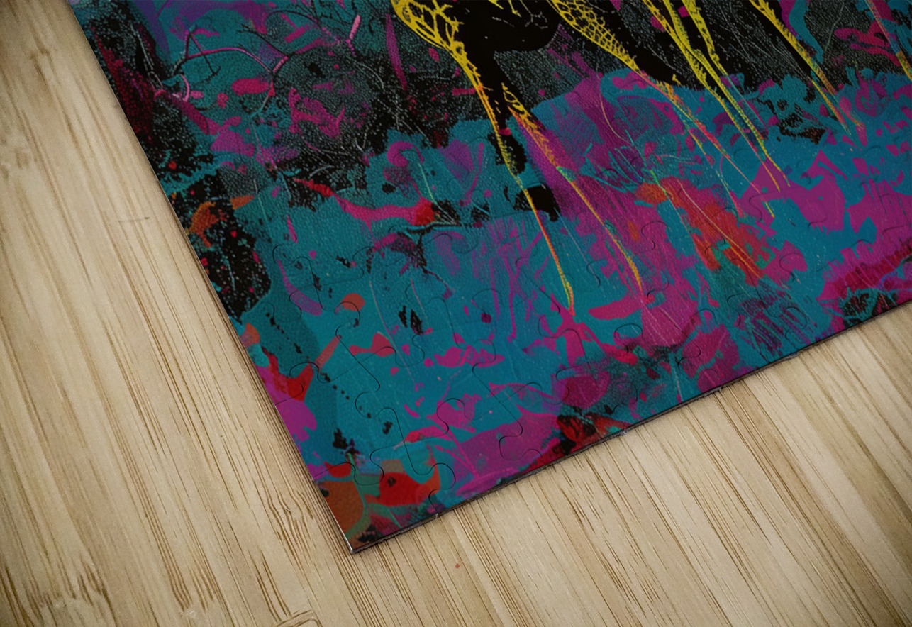 African Animals Concert Color Field Art   ar 32 b 1717851937.2556 ASAR STUDIOS Puzzle