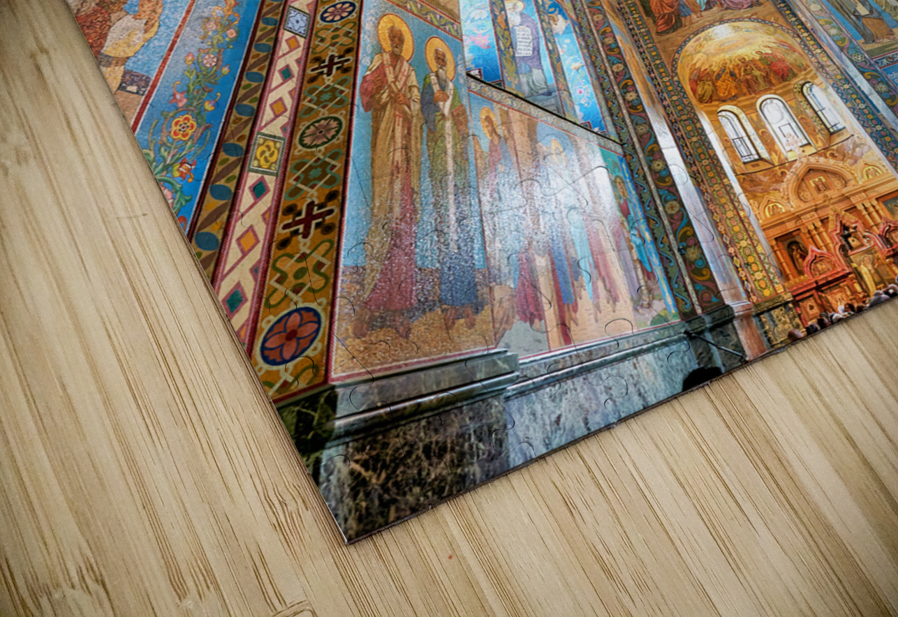 St. Petersburg Russia. Church of the savior on the spilled blood Marco Brivio Puzzle