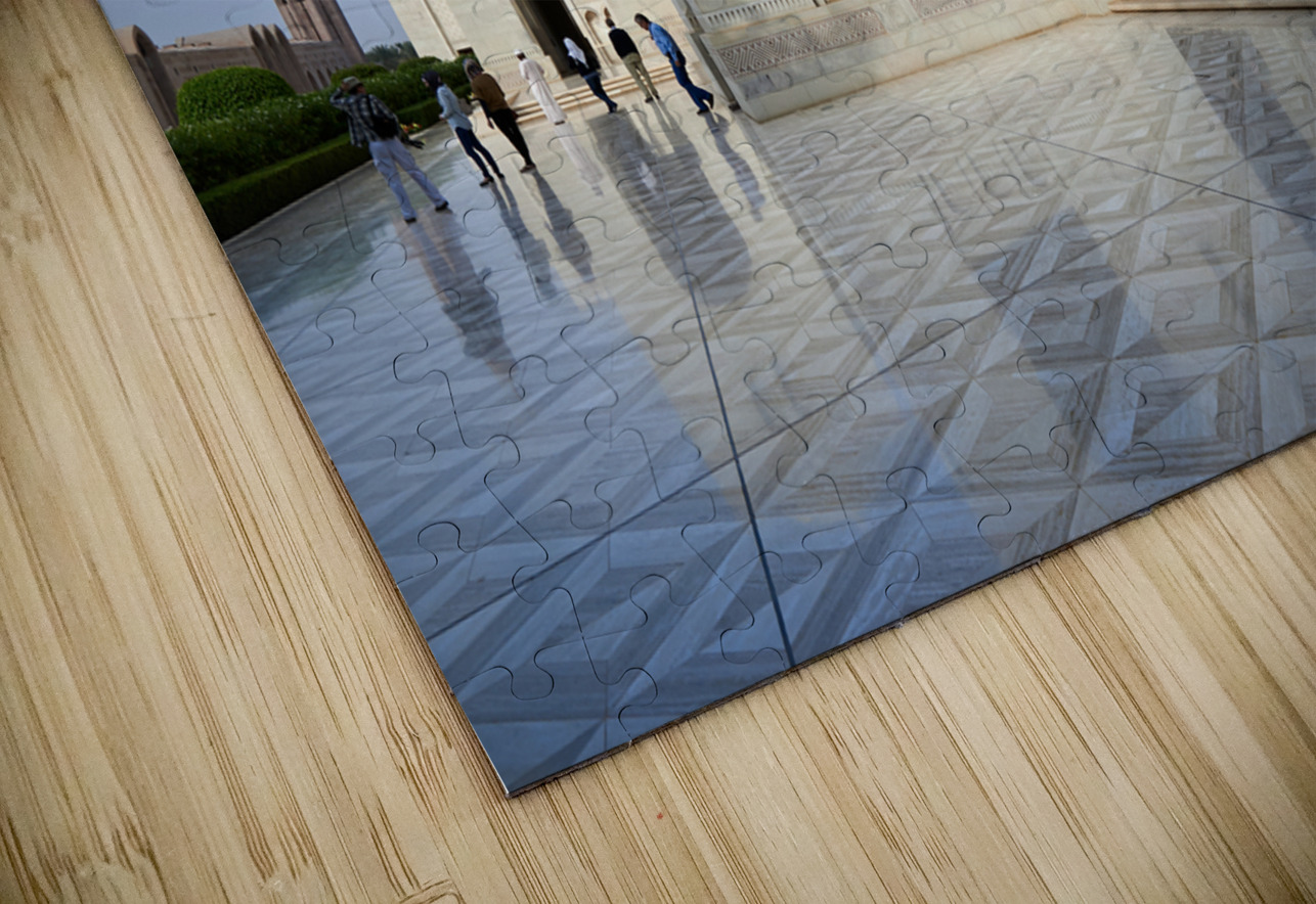 Oman. Muscat. Sultan Qaboos Grand Mosque Marco Brivio Puzzle