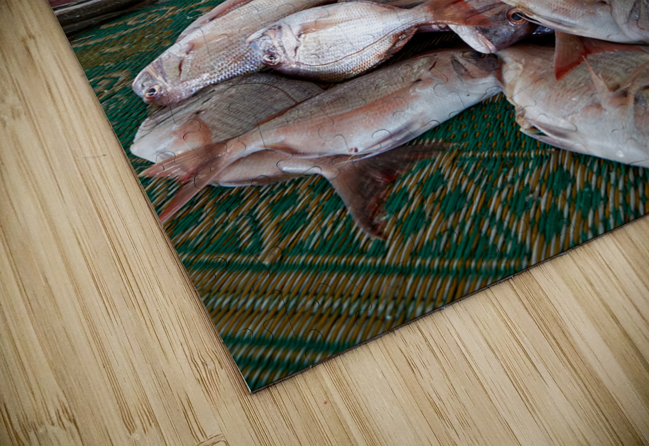 Oman. Muscat. The Fish Market Marco Brivio Puzzle