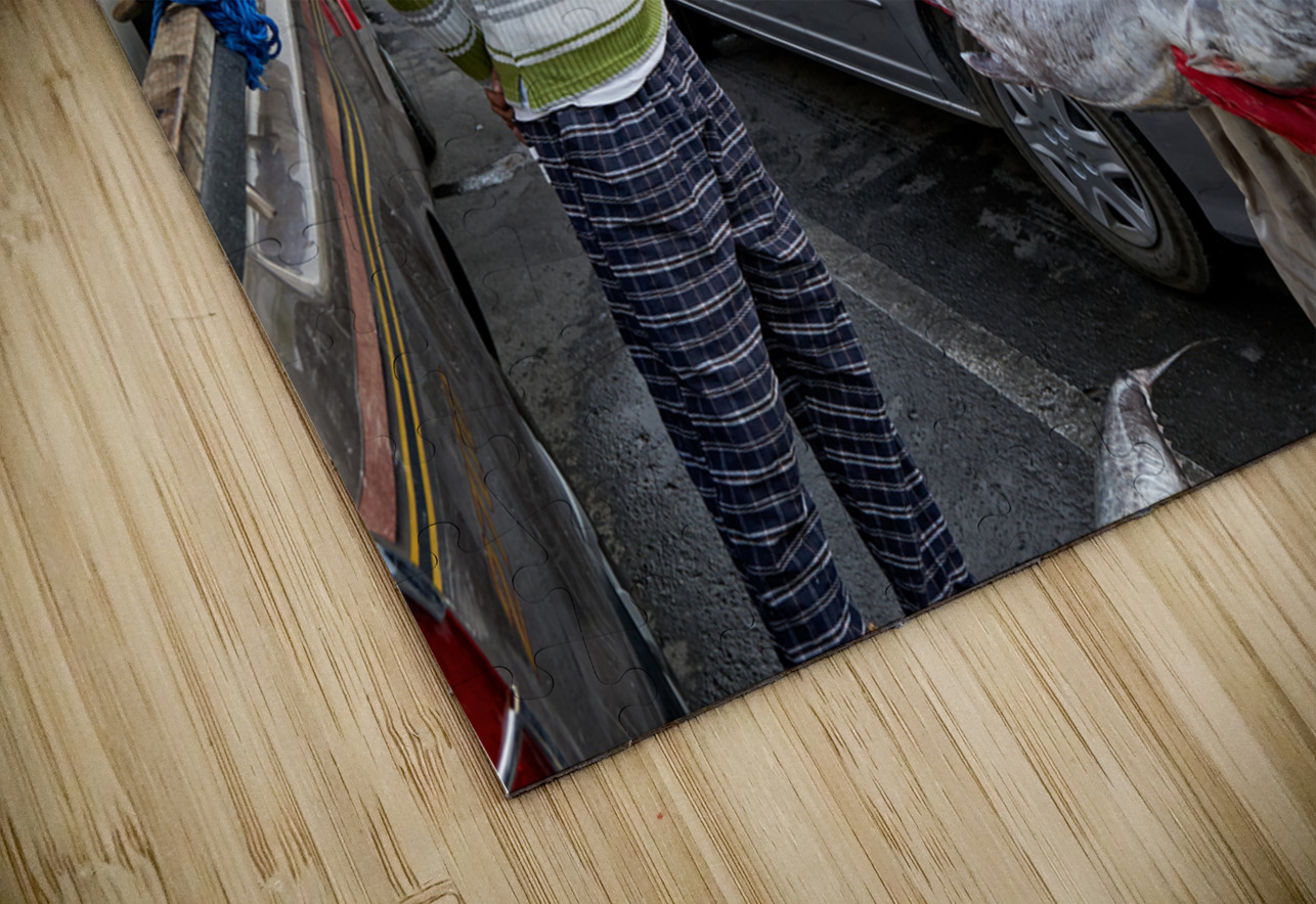 Oman. Muscat. The Fish Market Marco Brivio Puzzle