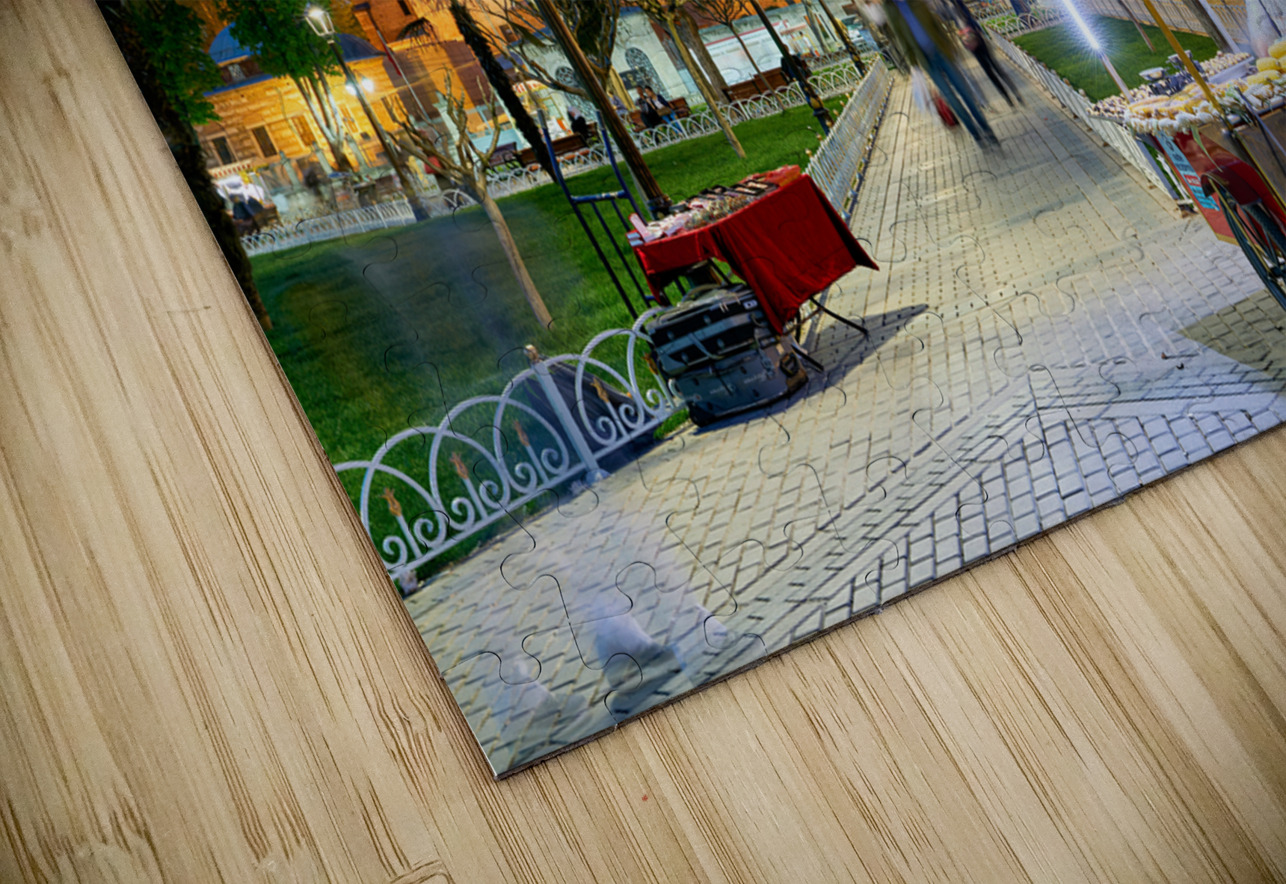 Istanbul Turkey. Hagia Sophia Grand Mosque Marco Brivio Puzzle