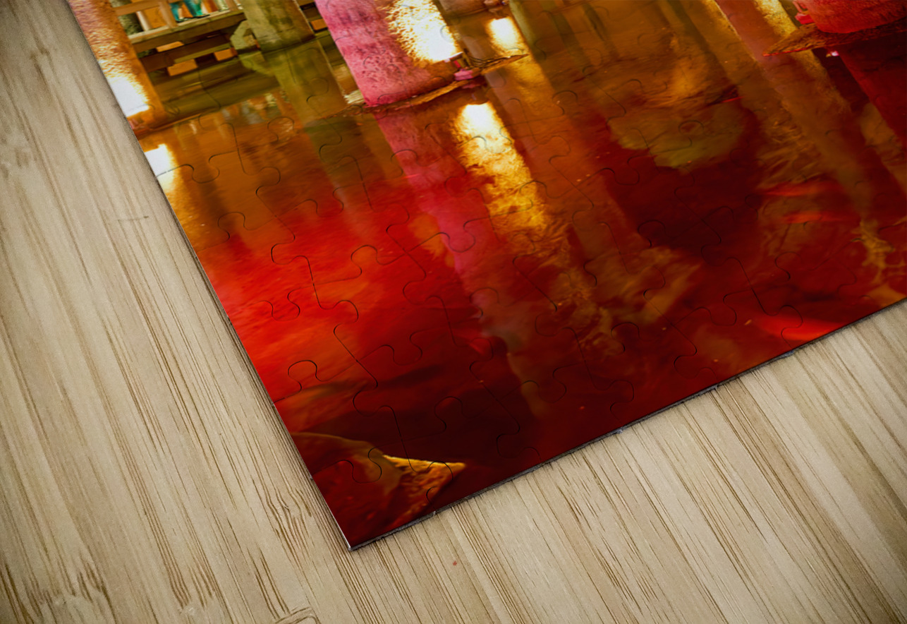 Istanbul Turkey. Basilica Cistern Marco Brivio Puzzle