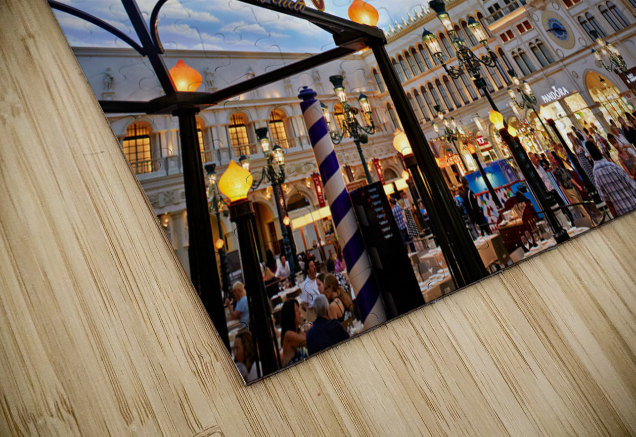 Little Venice at Venetian Hotel Mall. Las Vegas Nevada USA Marco Brivio Puzzle