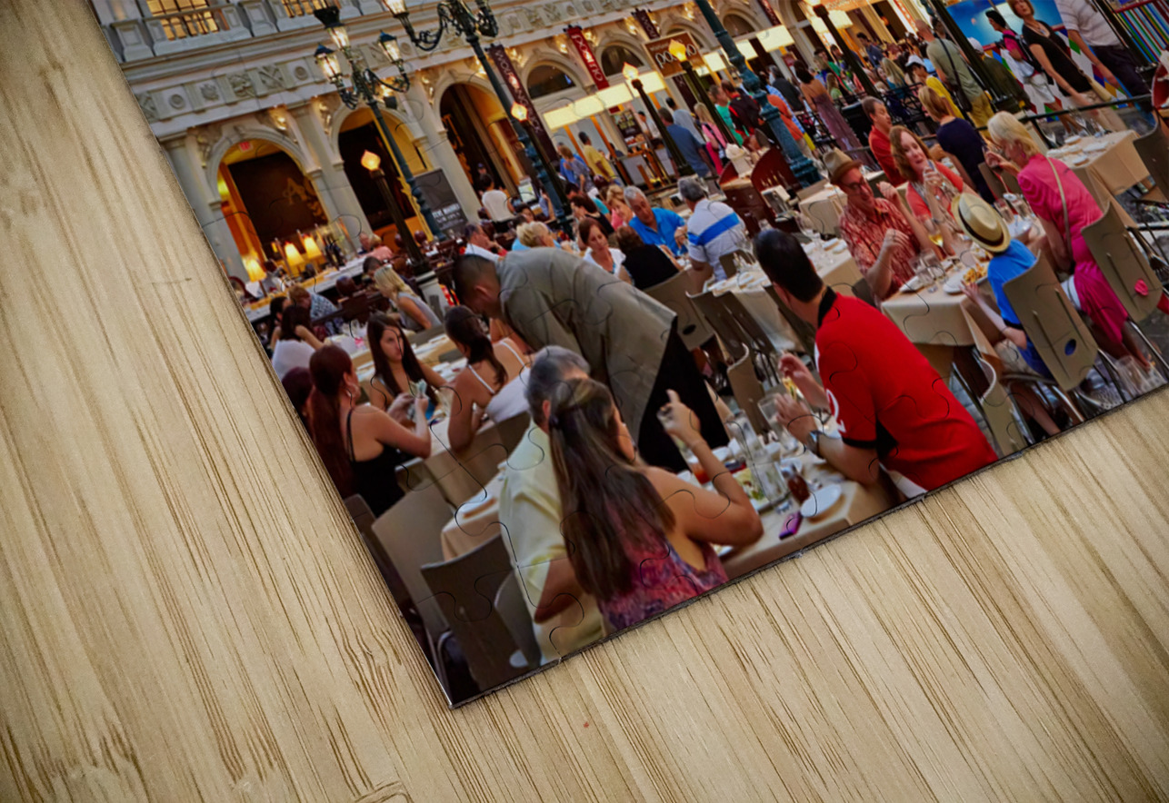 Little Venice at Venetian Hotel and Casino. Las Vegas Nevada USA Marco Brivio Puzzle