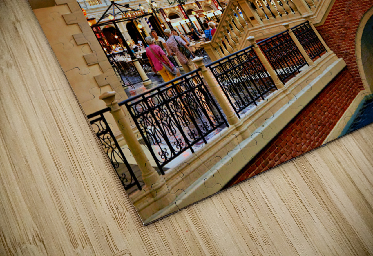 Little Venice at Venetian Hotel and Casino. Las Vegas Nevada USA Marco Brivio Puzzle