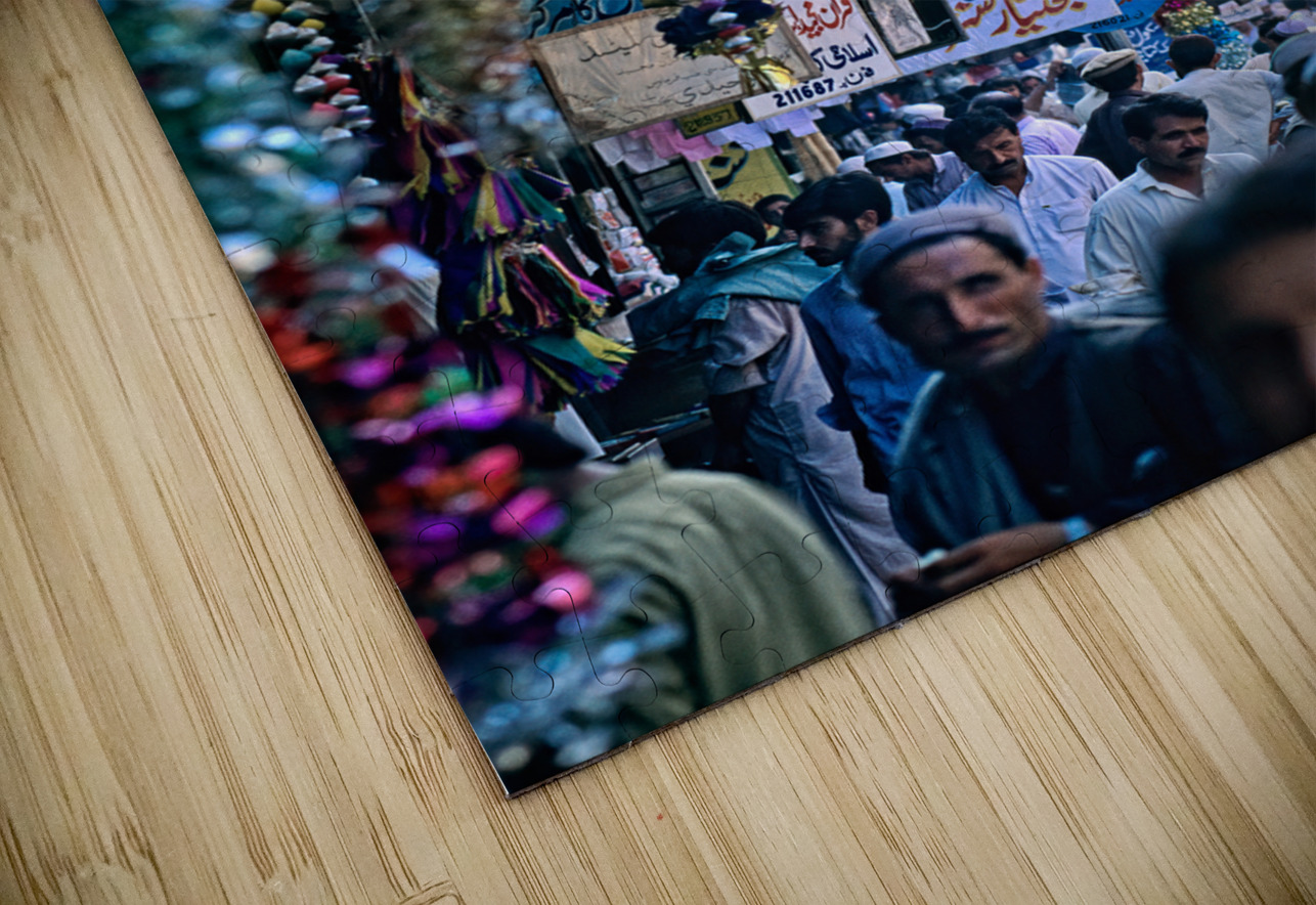 Pakistan. The streets of Peshawar Marco Brivio Puzzle