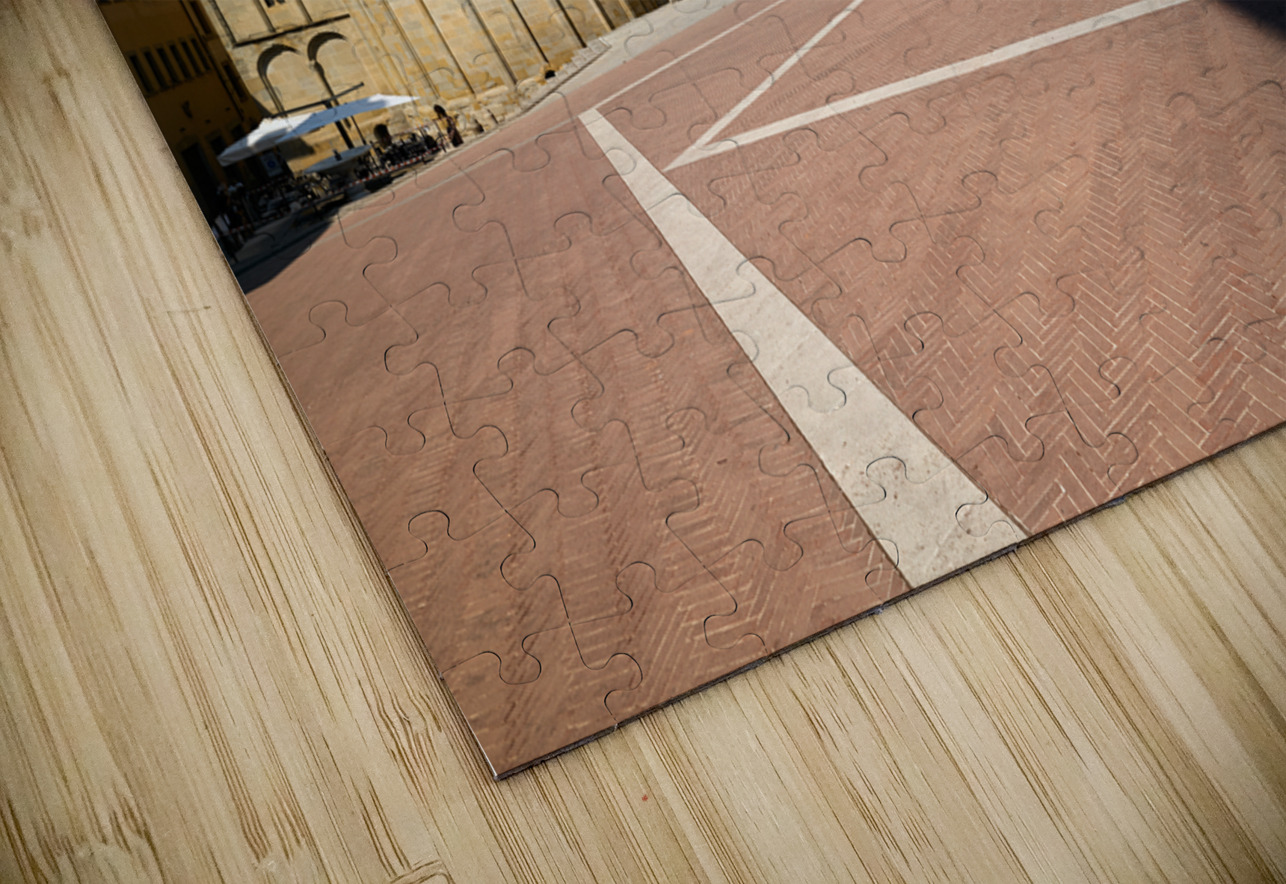 Arezzo Tuscany Italy. Piazza Grande Marco Brivio Puzzle