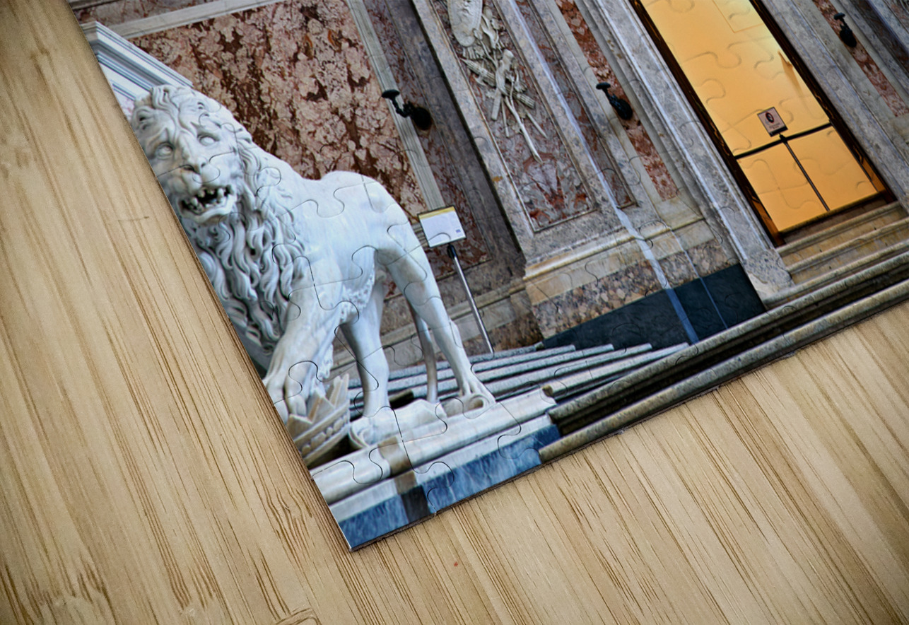 Caserta Campania Italy. The majestic entrance to the Royal Palace Marco Brivio Puzzle