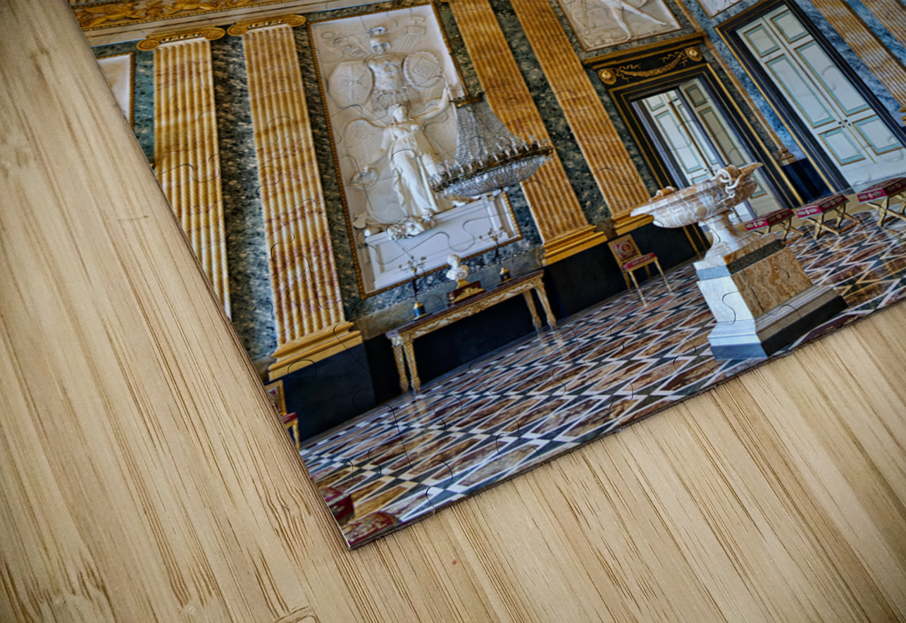 Caserta Campania Italy. The Royal Palace. The Hall of Mars Marco Brivio Puzzle