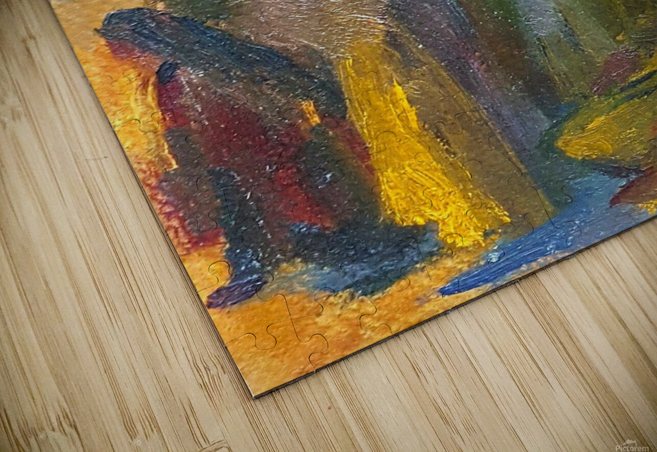 Talking under white tent.  Youssef Kamel Puzzle