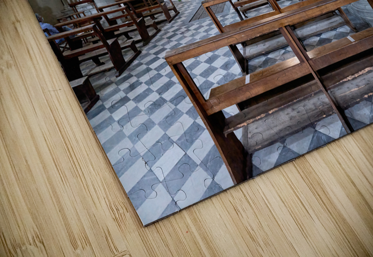 Cortona Arezzo Tuscany Italy. Cattedrale di Santa Maria Assunta Cathedral Marco Brivio Puzzle