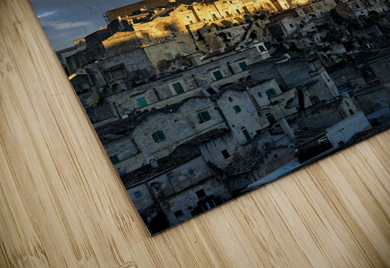 Matera Basilicata Italy. Cityscape. I sassi di Matera Marco Brivio Puzzle