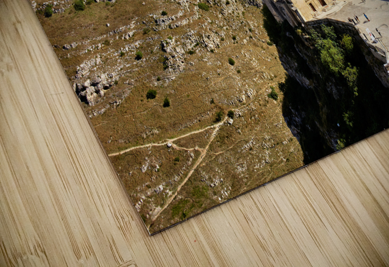 Matera Basilicata Italy. Saint Peter Caveoso Church Marco Brivio Puzzle