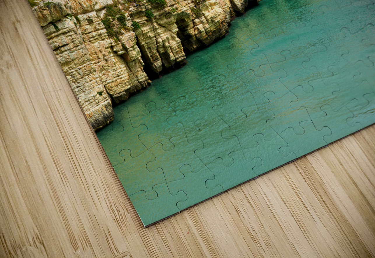 Vieste Gargano. Apulia Puglia Italy. Cape San Francesco and San Francesco church Marco Brivio Puzzle