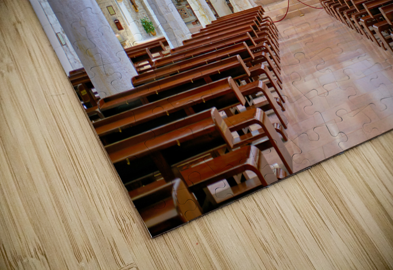 Vieste Gargano. Apulia Puglia Italy. The Cathedral Marco Brivio Puzzle